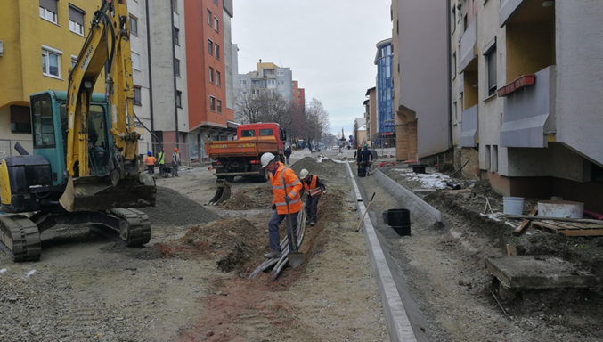 Dela na Ulici Staneta Rozmana (december 2021)