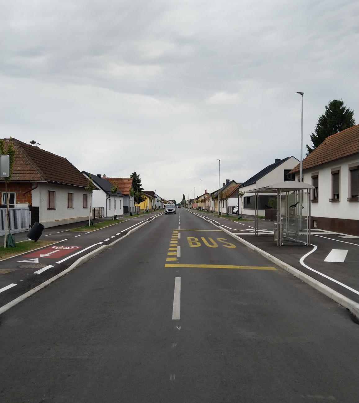 Kroška ulica po prenovi (maj 2021)
