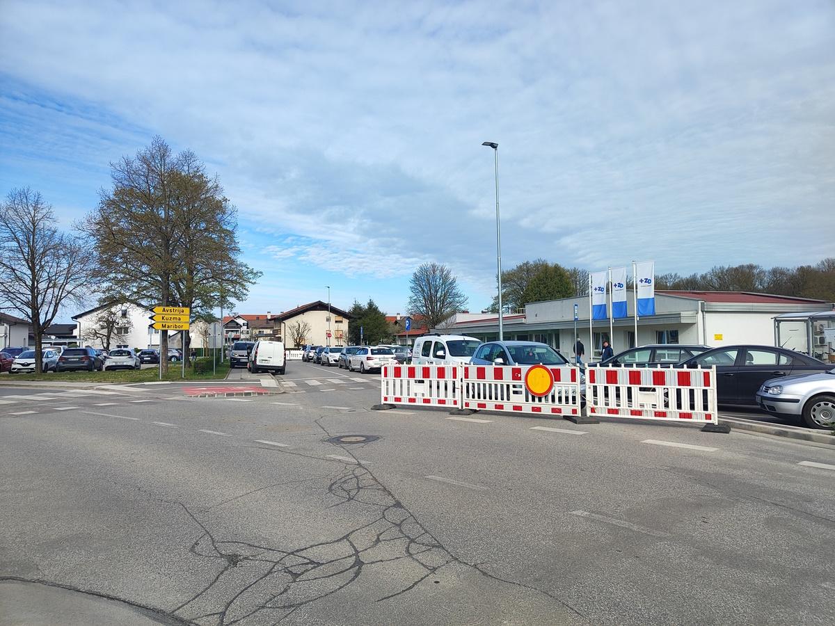 Križišče Grajske in kopališke ulice