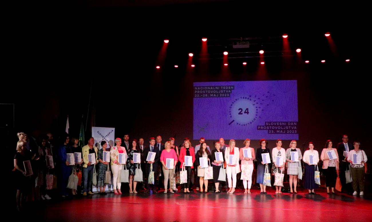 Prostovoljstvu prijazna občina 2023
