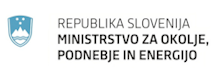 Logotip Ministrstva za okolje, podnebje in energijo