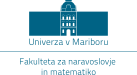 Logotip Univerza v Mariboru - fakulteta za naravoslovje in matematiko