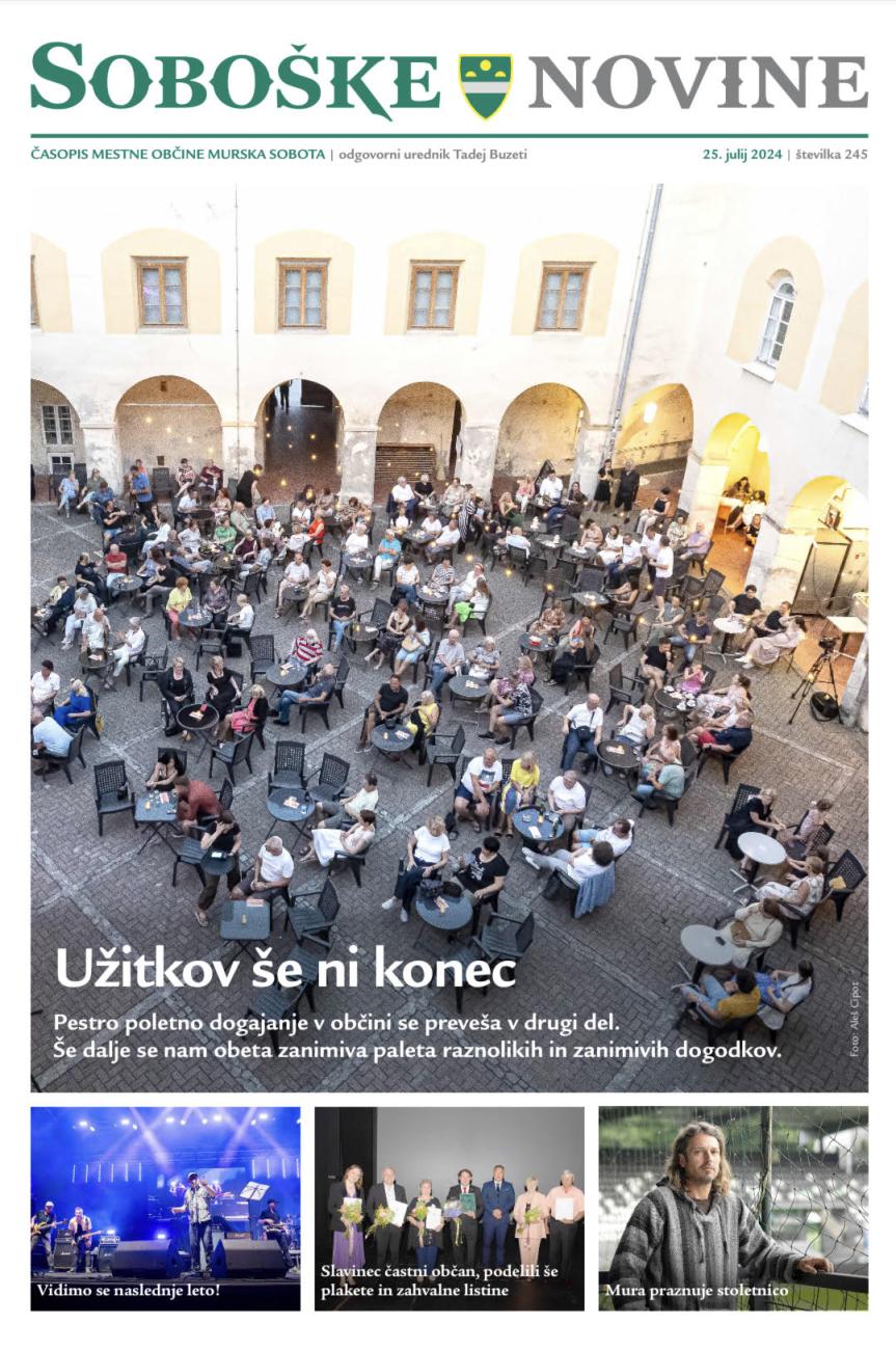 Naslovnica julij 2024