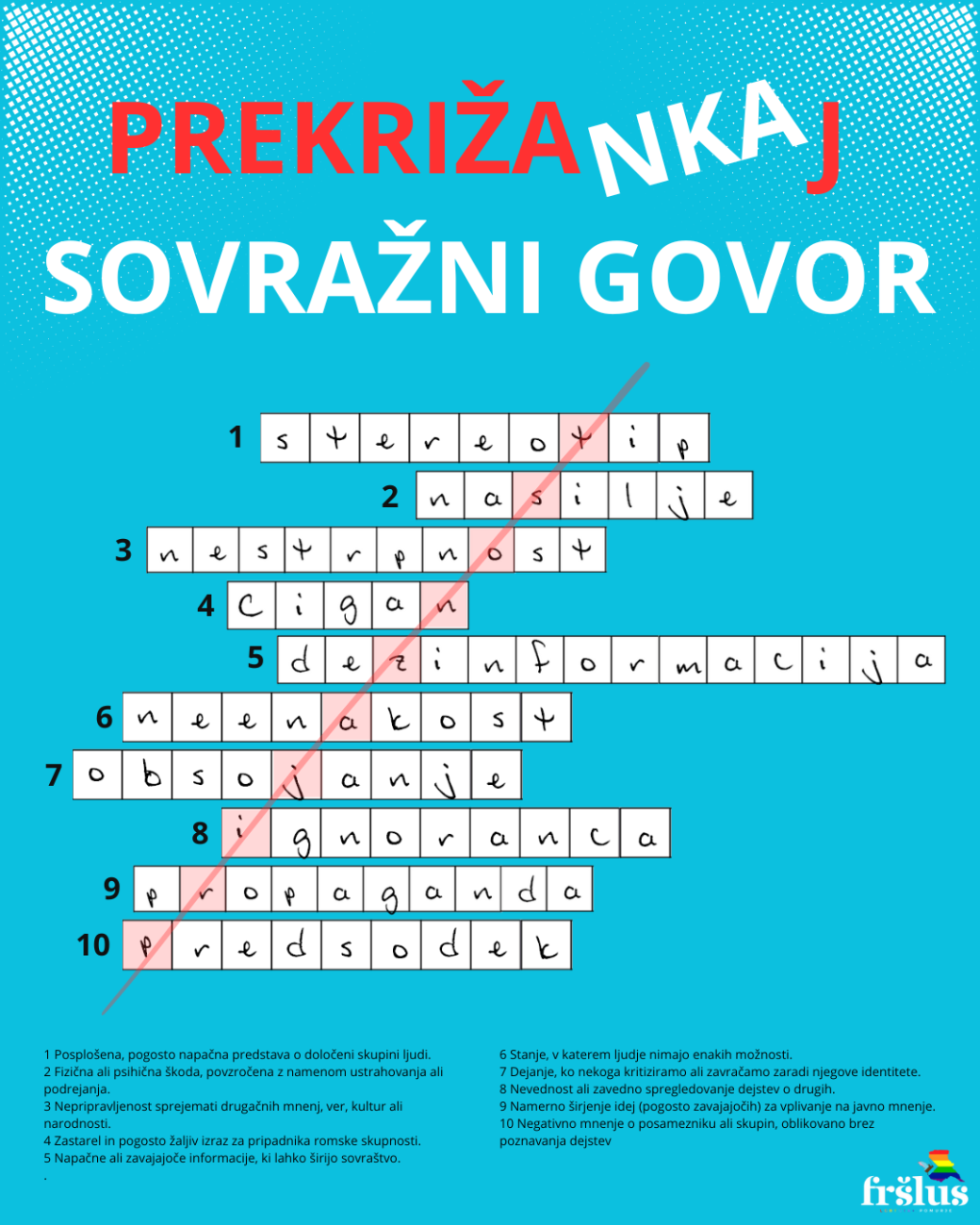 Prekrižajmo sovražni govor