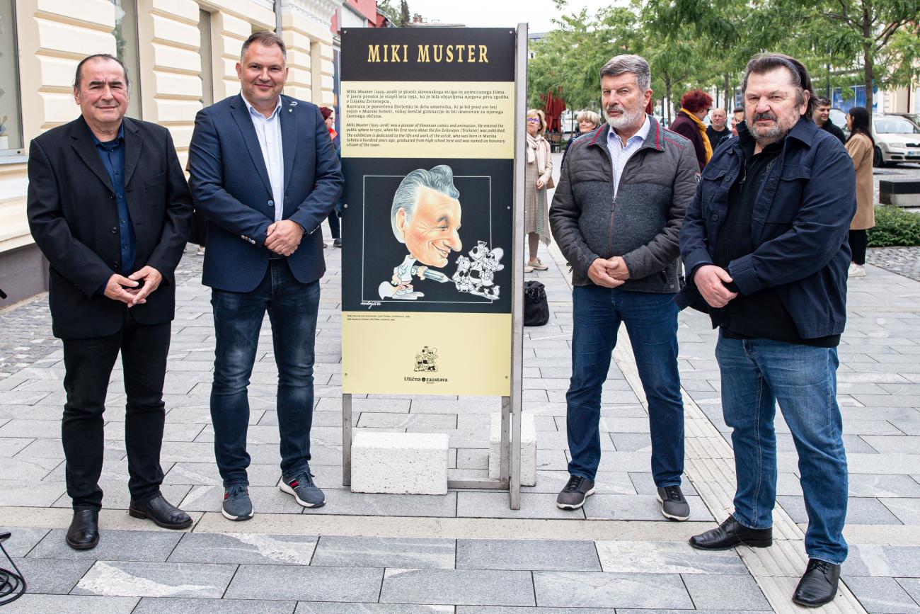 Miki Muster_odprtje razstave
