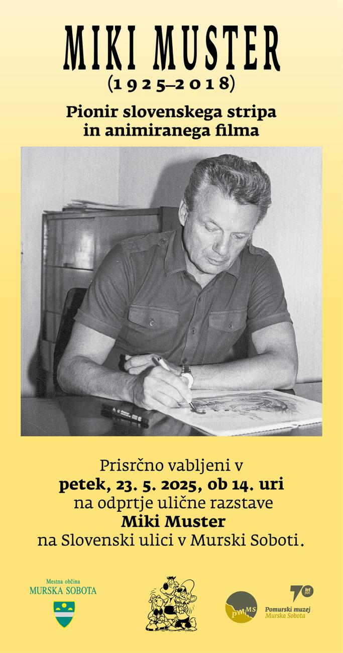 Ulična razstava Miki Muster