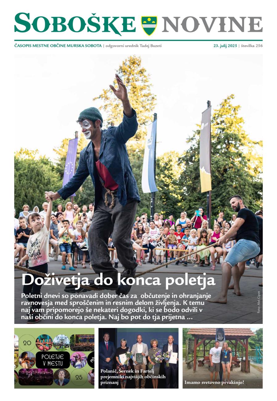 Naslovnica julij 2025