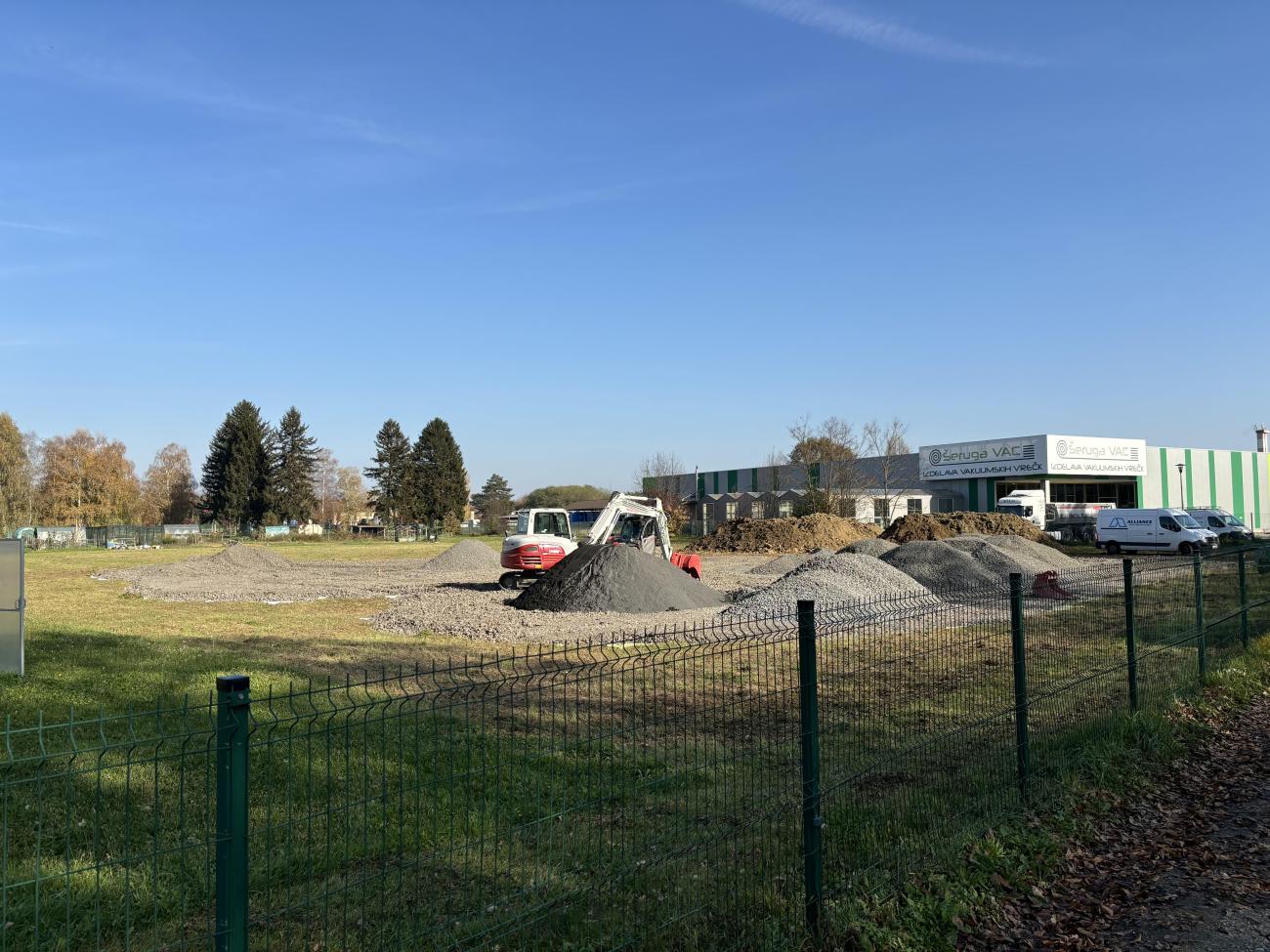 Pumptrack_začetek del
