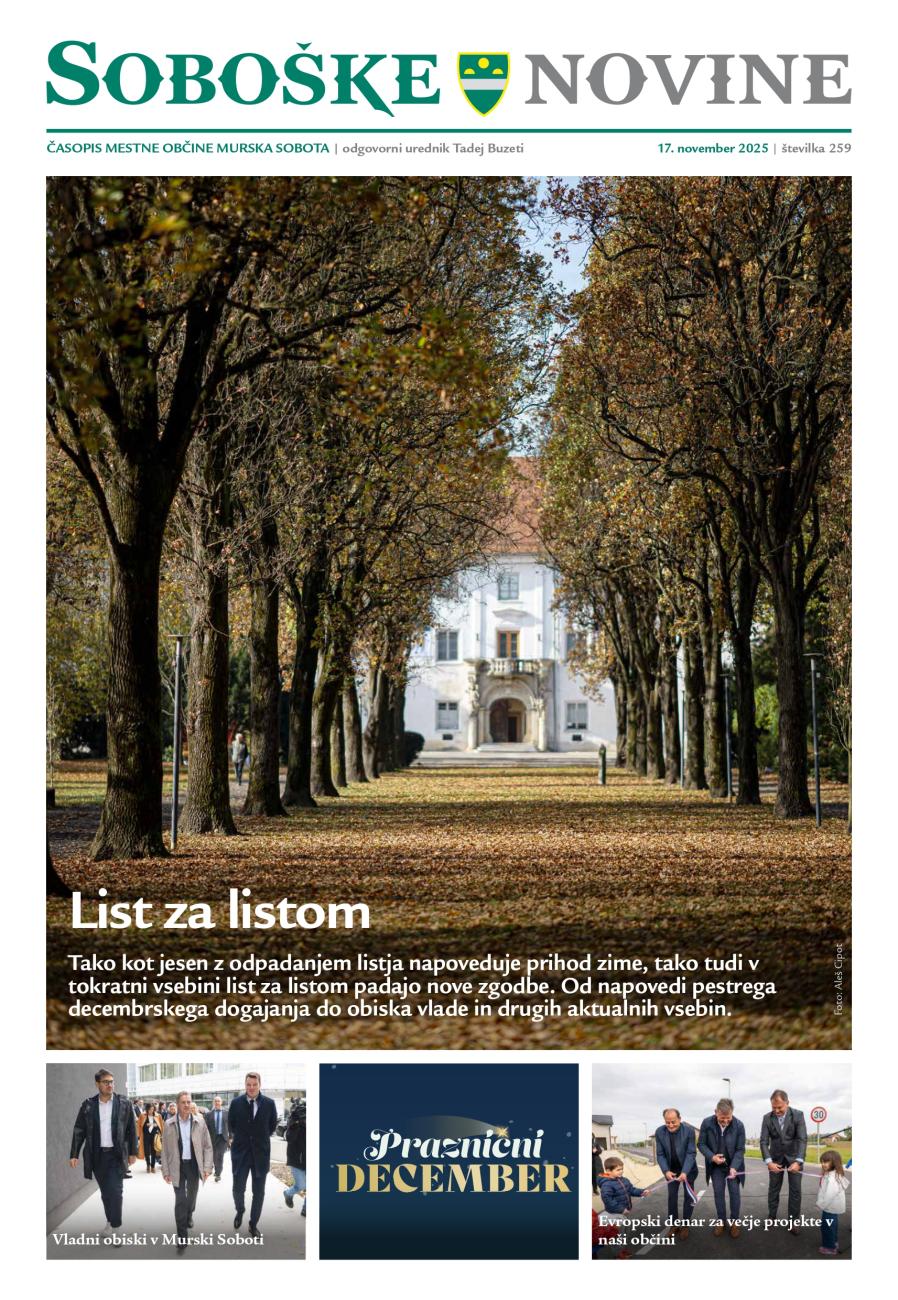 Naslovnica november 2025
