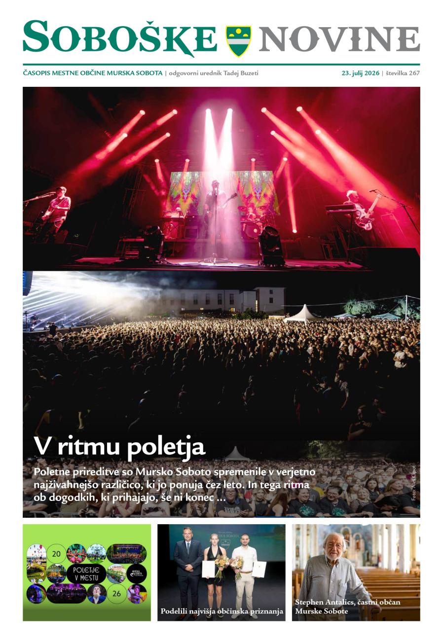 Naslovnica julij 2026