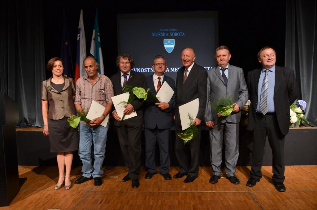 Občinski nagrajenci 2012