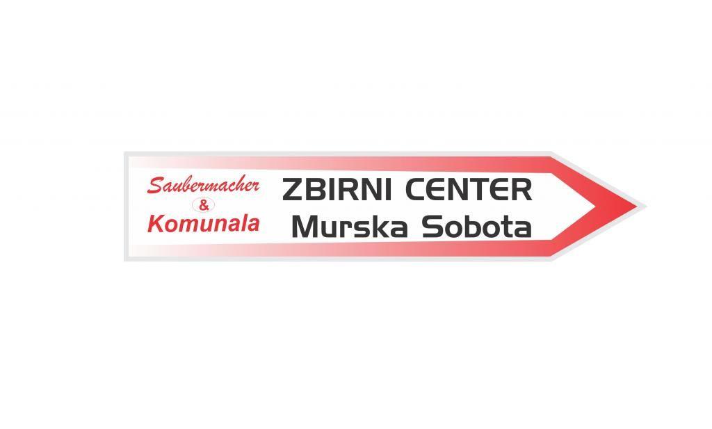 Tabla smerna zbirni center Murska Sobota